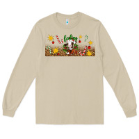 Mushroom Christmas feeling jolly cow Long Sleeve Tee - Artiststas