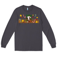 Smoke Christmas feeling jolly cow Long Sleeve Tee - Artiststas