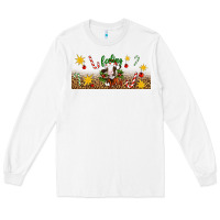 White Christmas feeling jolly cow Long Sleeve Tee - Artiststas