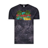Cloud Black summer vibes Vintage Tee - SublimationCraftShop