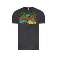 Vintage Black summer vibes Vintage Tee - SublimationCraftShop