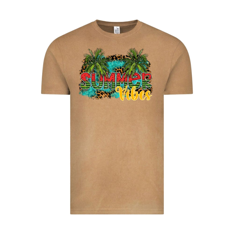 Summer Vibes Vintage Tee by SublimationCraftShop | Teevron