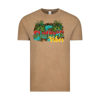 Vintage Coffee summer vibes Vintage Tee - SublimationCraftShop