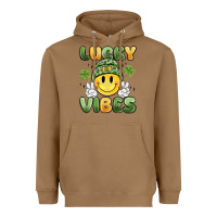 Toasted Coconut lucky vibes Heavyweight Hoodie - MaliasSmallBusiness