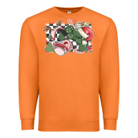 Carrot gamer christmas game controller Premium Sweatshirt - MaliasSmallBusiness