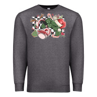 Charcoal Heather gamer christmas game controller Premium Sweatshirt - MaliasSmallBusiness