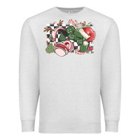 Oatmeal Heather gamer christmas game controller Premium Sweatshirt - MaliasSmallBusiness