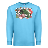 Ocean Blue gamer christmas game controller Premium Sweatshirt - MaliasSmallBusiness