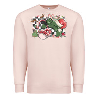 Pale Pink gamer christmas game controller Premium Sweatshirt - MaliasSmallBusiness