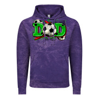 Cloud Purple dad soccer Vintage Hoodie - Zillion Design Studio