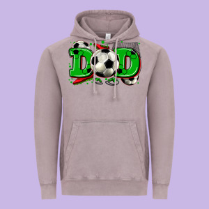 Dad Soccer Vintage Hoodie Designed By Zillion Design Studio