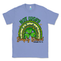 Colony Blue not lucky simply blessed rainbow Classic Tee - Artiststas