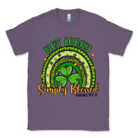 Lavender not lucky simply blessed rainbow Classic Tee - Artiststas