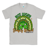 Moon Dust not lucky simply blessed rainbow Classic Tee - Artiststas