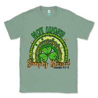 Sage not lucky simply blessed rainbow Classic Tee - Artiststas