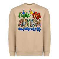 Mushroom fight for autism awareness Heavyweight Sweatshirt - Zillion Design Studio