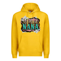 Lemon blessed nana Premium Hoodie - LillyAllenDesigns