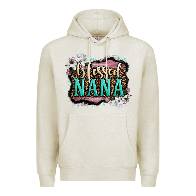 Blessed Nana Premium Hoodie by LillyAllenDesigns | Teevron