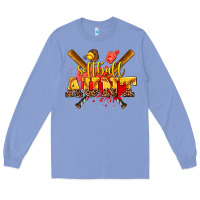 Colony Blue softball aunt Long Sleeve Tee - AdoDesignShop