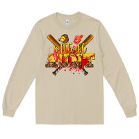 Mushroom softball aunt Long Sleeve Tee - AdoDesignShop