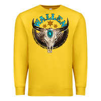 Lemon wallen with bull skull Premium Sweatshirt - NancyCooperArtShop
