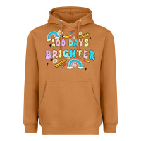 Meerkat 100 days brighter Heavyweight Hoodie - MaliasSmallBusiness