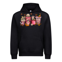 Black cafecito y chisme coffee cups Urban Hoodie - texasbilliewilder