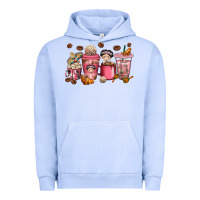 Pigment Grape Ice cafecito y chisme coffee cups Urban Hoodie - texasbilliewilder