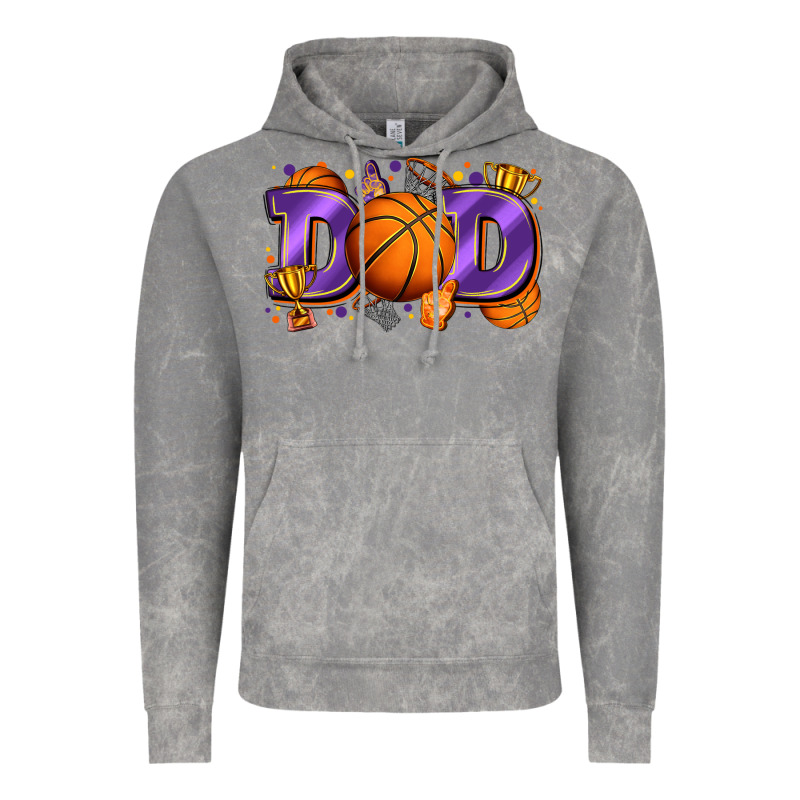 Dad Basketball Vintage Hoodie by Zillion Design Studio | Teevron