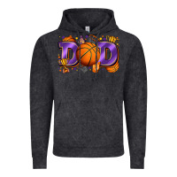 Vintage Black dad basketball Vintage Hoodie - Zillion Design Studio
