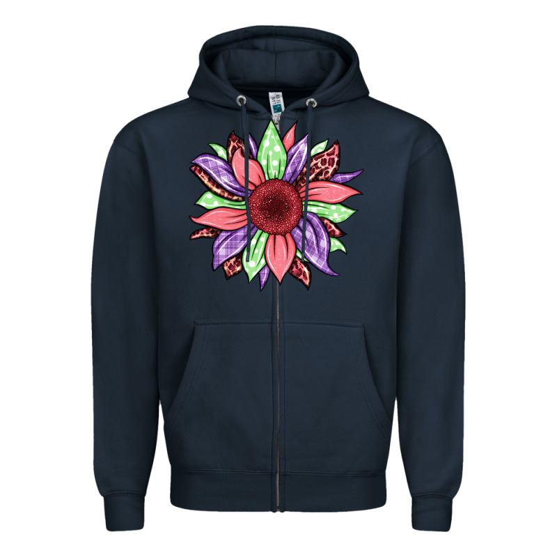 Easter Spring Sunflower Zipper Hoodie by Jasminsmagicworld | Teevron