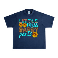 Navy little miss sassy pants Urban Heavy Tee - HRA Design Shop
