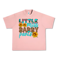 Salmon little miss sassy pants Urban Heavy Tee - HRA Design Shop