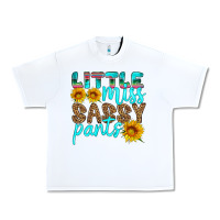 White little miss sassy pants Urban Heavy Tee - HRA Design Shop