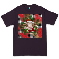 Plum Christmas merino Premium Tee - BarkalooDesign