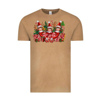 Vintage Camel Christmas girl elfs Vintage Tee - FaDigitalArtStudio