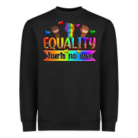 Black equality hurts no one Heavyweight Sweatshirt - Zillion Design Studio