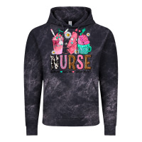 Cloud Black nurse coffee scrubs rubber gloves Vintage Hoodie - texasbilliewilder