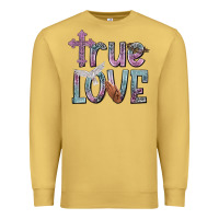 Antique Gold true love Premium Sweatshirt - NancyCooperArtShop