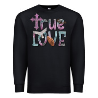 Black true love Premium Sweatshirt - NancyCooperArtShop