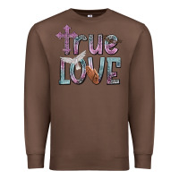 Chestnut true love Premium Sweatshirt - NancyCooperArtShop