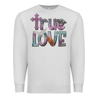 Dove Grey true love Premium Sweatshirt - NancyCooperArtShop