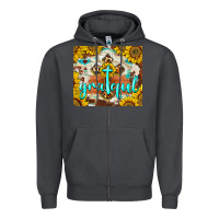 Smoke grateful cross Zipper Hoodie - BarkalooDesign
