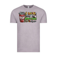 Vintage Zinc I Run On Coffee And Christmas Cheer Vintage Tee - CowhideDigitalArt