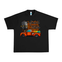Black small town fall Urban Heavy Tee - CowhideDigitalArt