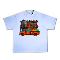 Grape Ice small town fall Urban Heavy Tee - CowhideDigitalArt