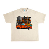 Sandshell small town fall Urban Heavy Tee - CowhideDigitalArt