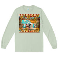 Matcha hello pumpkin tumbler Long Sleeve Tee - BundleAndBundleShop