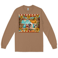 Toasted Coconut hello pumpkin tumbler Long Sleeve Tee - BundleAndBundleShop