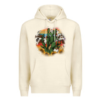 Sandshell cowhide aztec sunflowers cactus Premium Hoodie - AdoDesignShop
